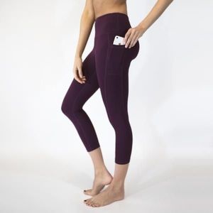 Senita Ellie Tights 7/8 Plum Size S